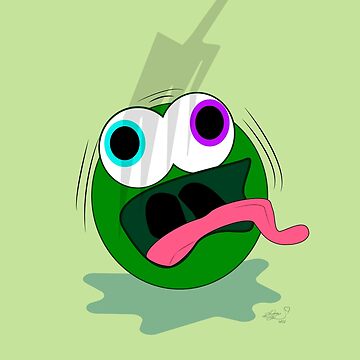 Artwork thumbnail, Finley The Forked Over Pea by batweasel