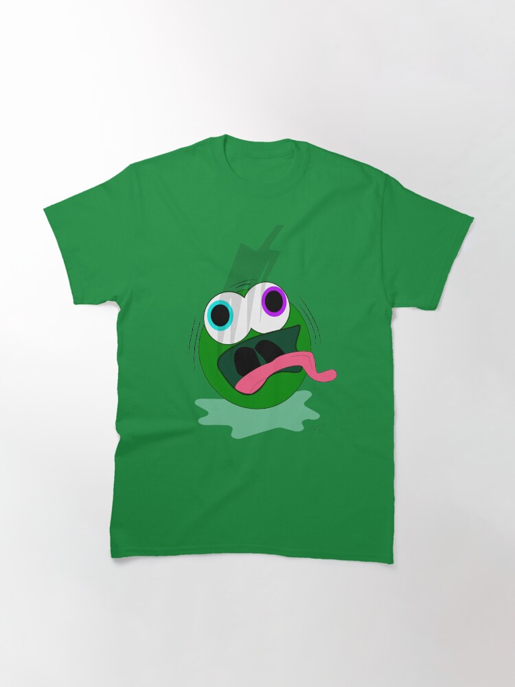 Thumbnail 3 of 7, Classic T-Shirt, Finley The Forked Over Pea designed and sold by batweasel.
