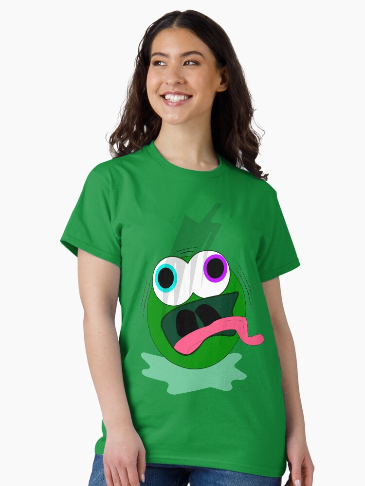 Thumbnail 1 of 7, Classic T-Shirt, Finley The Forked Over Pea designed and sold by batweasel.
