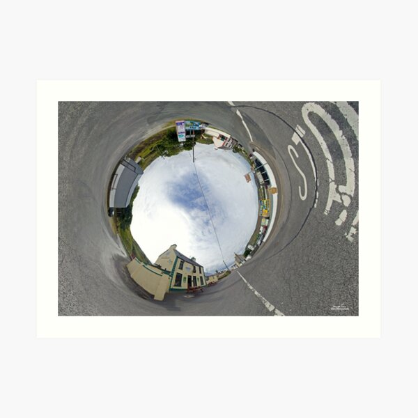 Glencolmcille - Biddy's Crossroads Pub(Sky-in) Art Print