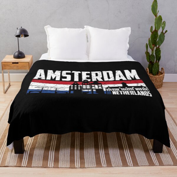 Item preview, Amsterdam Skyline Holland Tourist Vacation designed and sold by LbentaChard.