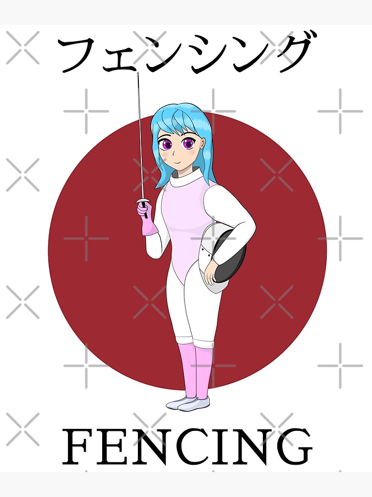 a bit of experimenting with anime style #fencing | Anime style, Anime,  Drawing illustrations