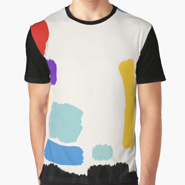 Painting Creamy Cream Graphic T-Shirt