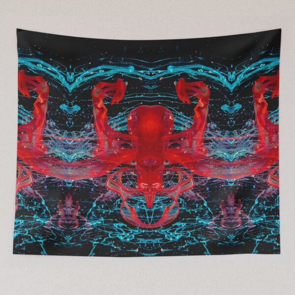 Item preview, UNFORTUNATE - Trippy Neon Glitch Art designed and sold by raspberry-tea.