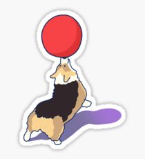 Corgi Impressions Sticker