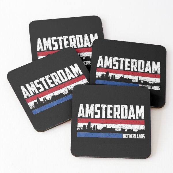 Item preview, Amsterdam Skyline Holland Tourist Vacation designed and sold by LbentaChard.