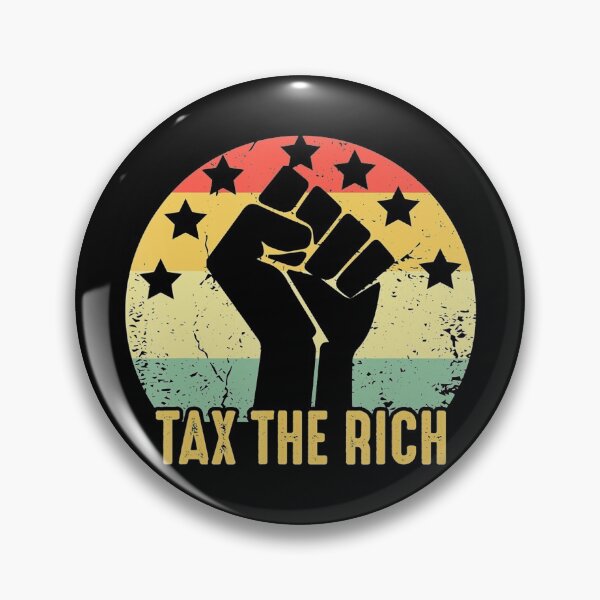 Item preview, AOC Tax The Rich Retro Vintage Anti designed and sold by LbentaChard.