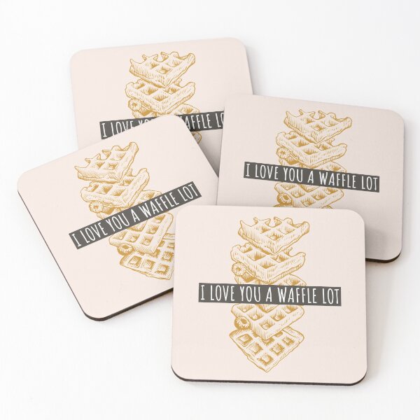 Item preview, I Love You A Waffle Lot designed and sold by Wachi-A.