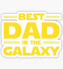 Best Dad in The Galaxy Sticker