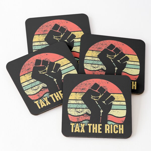 Item preview, AOC Tax The Rich Retro Vintage Anti designed and sold by LbentaChard.
