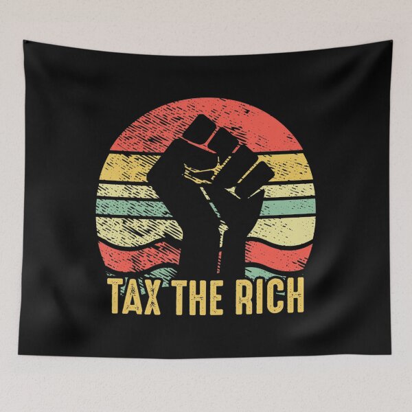 Item preview, AOC Tax The Rich Retro Vintage Anti designed and sold by LbentaChard.