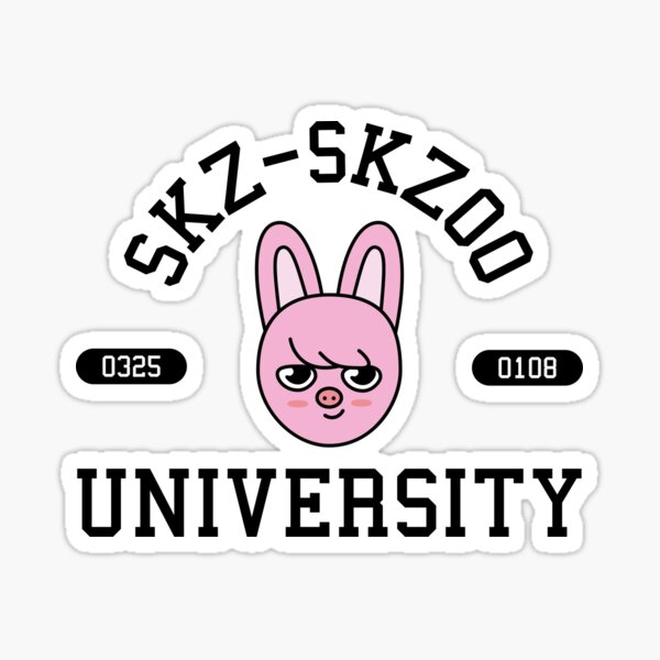 Vinyl Stickers Hangul Stickers Kpop Stray Kids SKZOO Stickers Changbin Dwaekki Stickers Changbin Dwaekki SKZOO Hangul Sticker B-grade