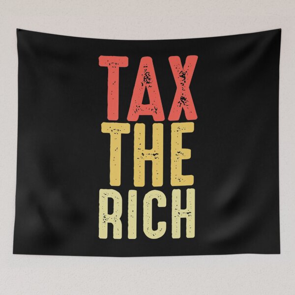 Item preview, AOC Tax The Rich Retro Vintage Anti designed and sold by LbentaChard.