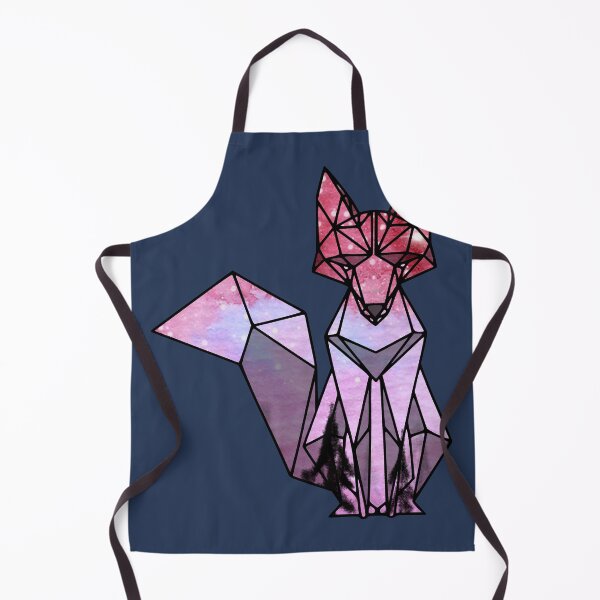 Item preview, Night Crystal Fox - Red Polygon designed and sold by Chubuter.