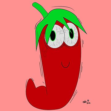 Artwork thumbnail, Daniel The Anxious Pepper by batweasel