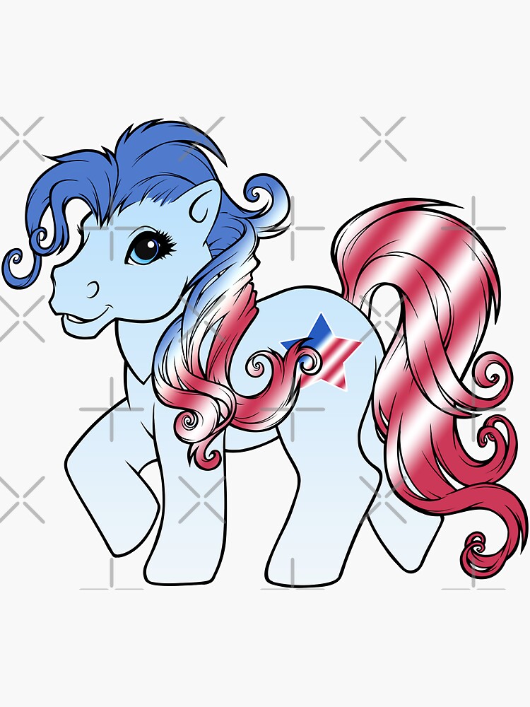 Artwork view, Proud to be American Pony designed and sold by cybercat