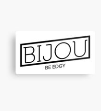 B I J O U Logo Metal Print