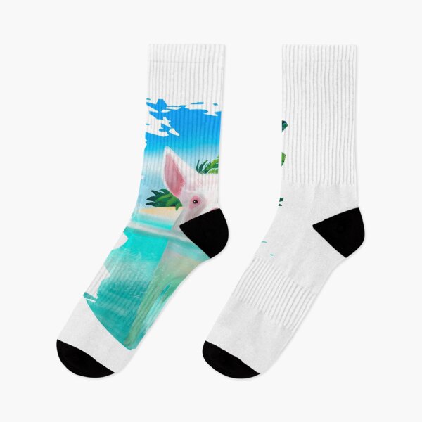Item preview, Bahamas Swimming Pigs Pig Swim Beach Holidays designed and sold by LbentaChard.