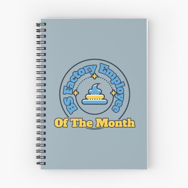 Item preview, BS Factory Employee Of The Month - Blue And Yellow designed and sold by Chubuter.