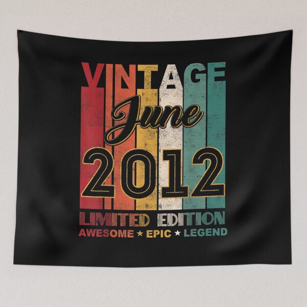 Item preview, 9 Birthday Vintage June 2012 Awesome Epic Legend  designed and sold by sheilase.