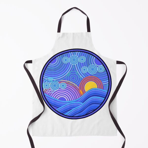 Item preview, Groovy Circle Ocean designed and sold by ArashiiGames.