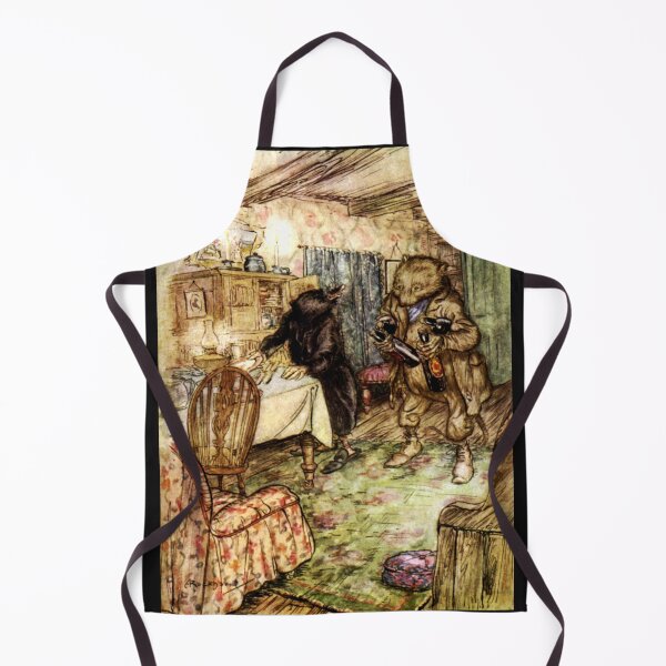 Item preview, Mole and Rat prepare dinner - The Wind in the Willows, Kenneth Grahame, Arthur Rackham designed and sold by forgottenbeauty.