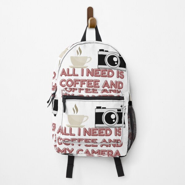 Item preview, All I Need Is Coffee And My Camera designed and sold by salehstore7.