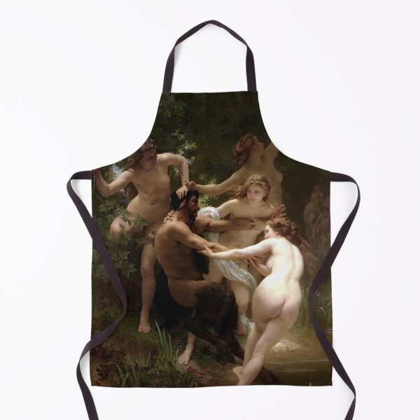 Item preview, Nymphs and Satyr - William-Adolphe Bouguereau designed and sold by forgottenbeauty.