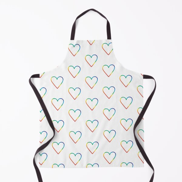 Item preview, Rainbow gradient heart outline designed and sold by Ninja Design Printable.