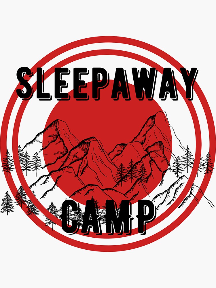 "Sleepaway Camp" Sticker for Sale by nooknniche Redbubble