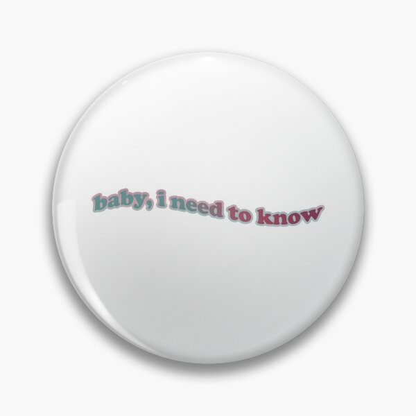Item preview, Doja Cat "Need To Know" Lyrics - Baby, I Need To Know designed and sold by totheleftist.
