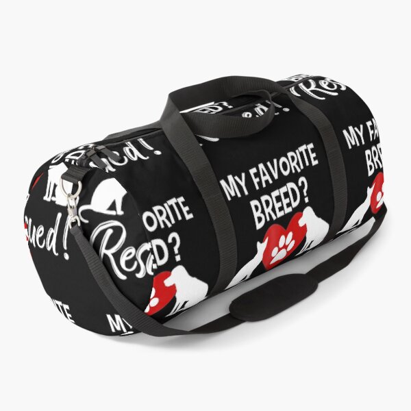 Item preview, My Favorite Breed is Rescued Dog Cat Welfare designed and sold by LbentaChard.