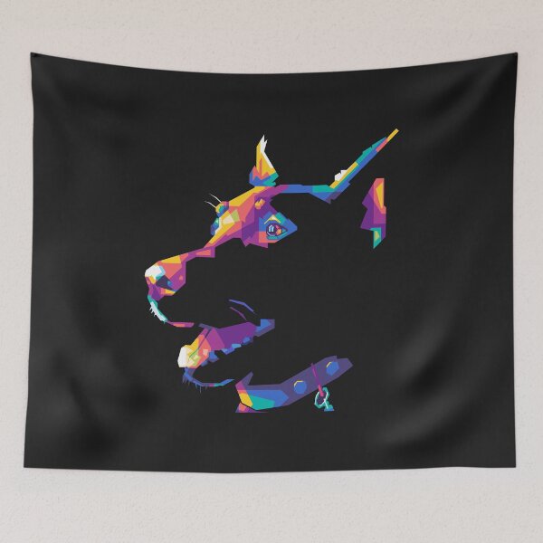 Item preview, Colorful Dogs PopArt, WPAP designed and sold by Rizky Dwi Aprianda.