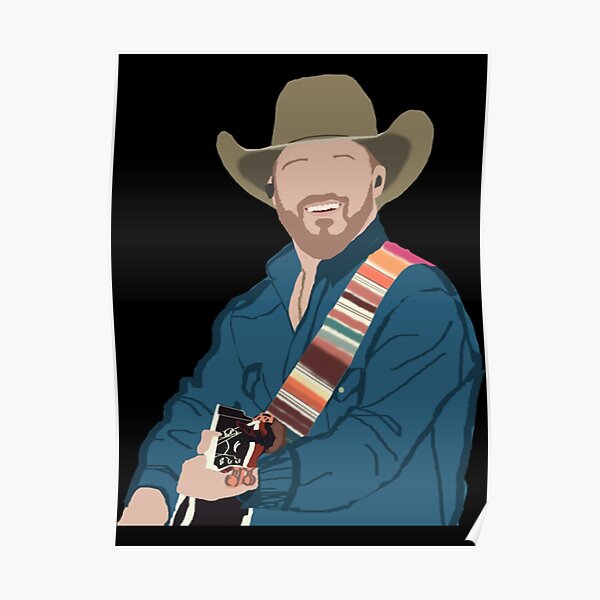 Cody Johnson Cartoon Gift For Fans, For Men and Women Gift Halloween Day, Gift Thanksgiving, Gift Christmas Day Poster
