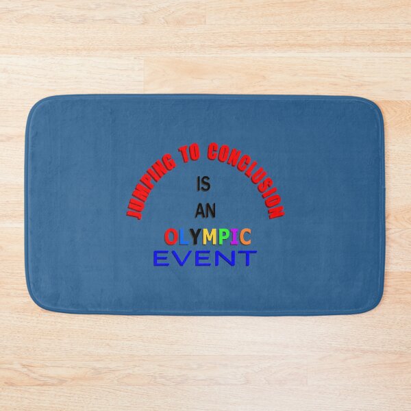 Item preview, JUMPIMG TO CONCLUSION IS AN OLYMPIC EVENT designed and sold by sandiey.