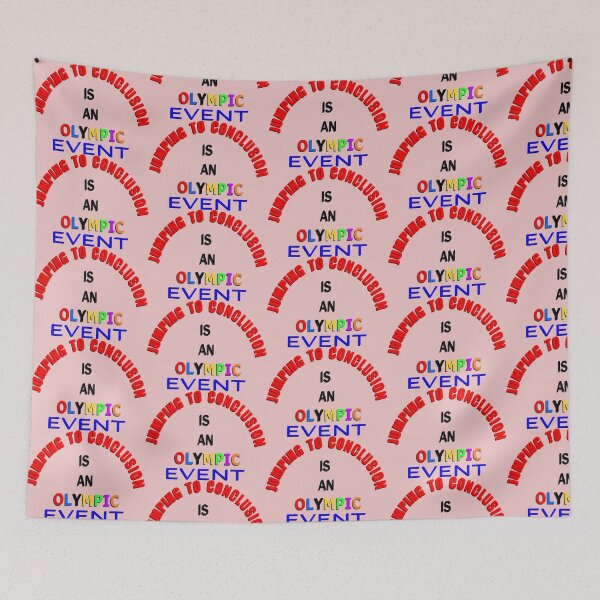 Item preview, JUMPIMG TO CONCLUSION IS AN OLYMPIC EVENT designed and sold by sandiey.
