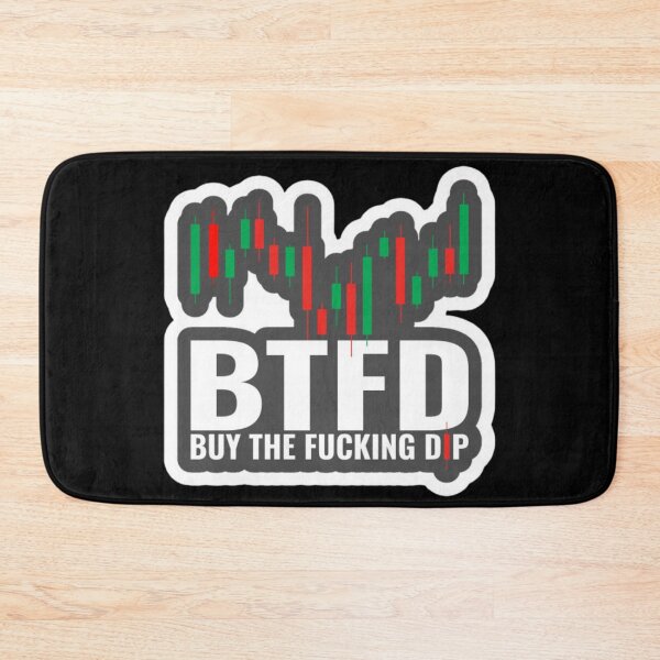 Item preview, Buy The Dip Bitcoin To The Moon Cryptocurrency Stock Market designed and sold by NDS-Merch.