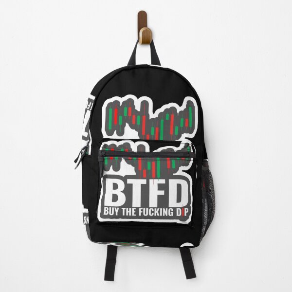 Item preview, Buy The Dip Bitcoin To The Moon Cryptocurrency Stock Market designed and sold by NDS-Merch.