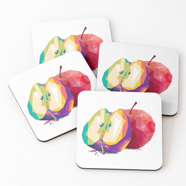 Item preview, Pop Art and Lowpoly Apples designed and sold by Rizky Dwi Aprianda.