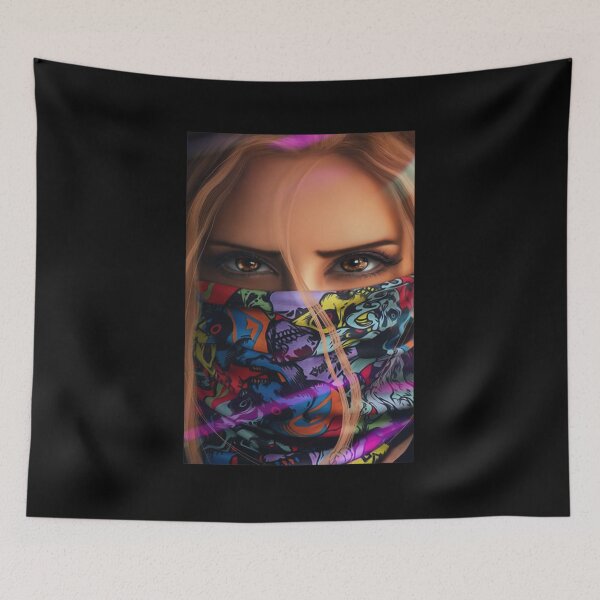 Item preview, The Masked Girl Gift For Fans, For Men and Women, Father Day, Family Day, Halloween Day, Thanksgiving, Christmas Day designed and sold by DanellaReuter.