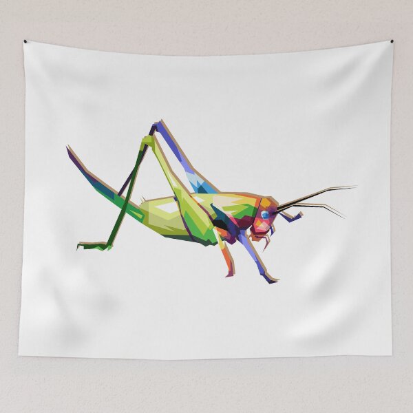 Item preview, grasshopper in WPAP PopArt, Artprint designed and sold by Rizky Dwi Aprianda.