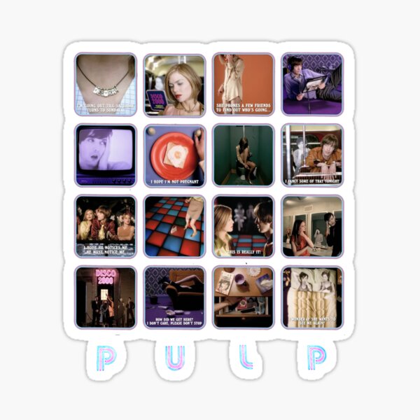 Pulp - Disco 2000 Sticker