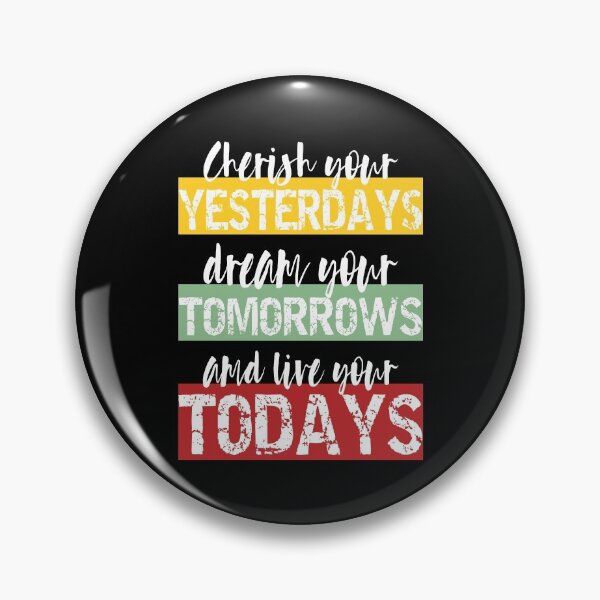 Item preview, Living Fully - cherish your yesterdays, dream your tomorrows and live your todays designed and sold by PlusAdore.