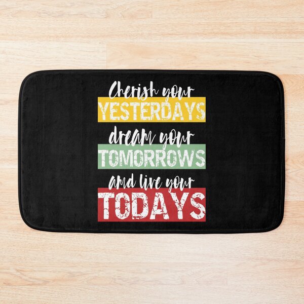 Item preview, Living Fully - cherish your yesterdays, dream your tomorrows and live your todays designed and sold by PlusAdore.