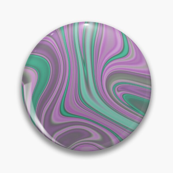 Item preview, Purple & Green Holographic Swirl Pattern designed and sold by The Masked Designer.
