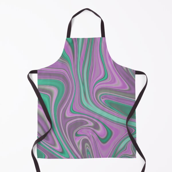 Item preview, Purple & Green Holographic Swirl Pattern designed and sold by The Masked Designer.