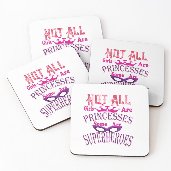 Item preview, Not All Girls Are Princesses Some Are Superheroes designed and sold by AMZIL-ZA.
