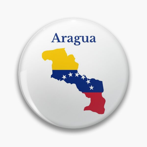 Item preview, Aragua State Map Design, Venezuela designed and sold by marosharaf.
