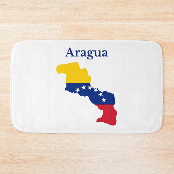 Item preview, Aragua State Map Design, Venezuela designed and sold by marosharaf.