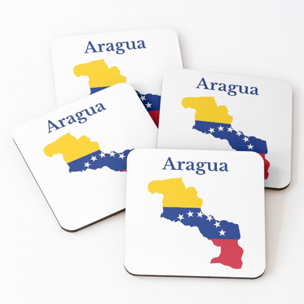 Item preview, Aragua State Map Design, Venezuela designed and sold by marosharaf.
